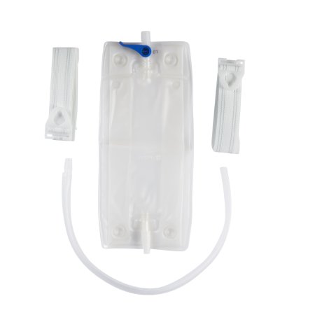 Hollister  9349 Urinary Leg Bag Anti-Reflux Valve Sterile Fluid Path 900 mL Vinyl