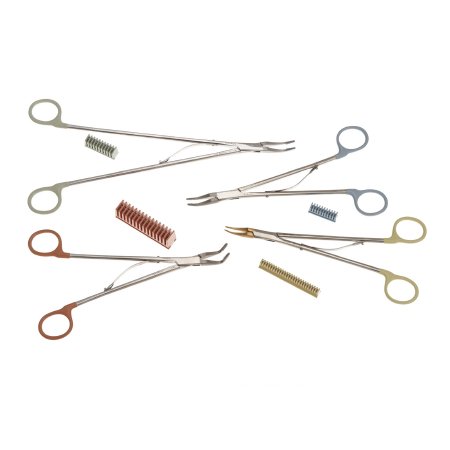 Teleflex Medical  523135 Traditional Style Ligating Clip Hemoclip Tantalum Small Yellow Clip 25 Clips