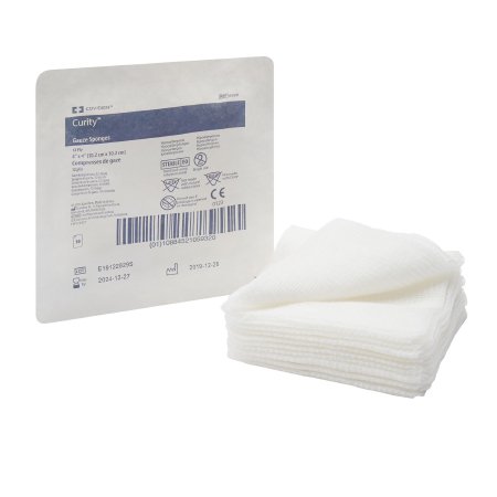 Cardinal  6939 Gauze Sponge Curity 4 X 4 Inch 10 per Tray Sterile 12-Ply Square