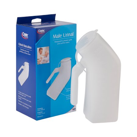 Apex-Carex Healthcare  FGP70700 0000 Male Urinal Carex 32 oz. / 946 mL With Closure Single Patient Use