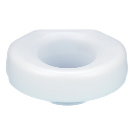 Maddak  725812000 Raised Toilet Seat Tall-Ette 4 Inch Height White 300 lbs. Weight Capacity