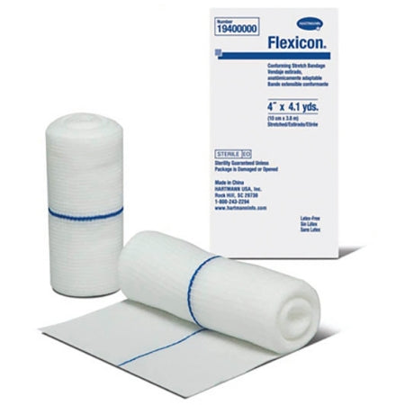 Hartmann  19400000 Conforming Bandage Flexicon 4 Inch X 4-1/10 Yard 1 per Pack Sterile 1-Ply Roll Shape