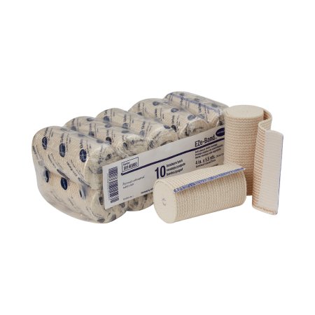 Hartmann  59140000 Elastic Bandage EZe-Band LF 4 Inch X 5-1/2 Yard Double Hook and Loop Closure Tan NonSterile Standard Compression