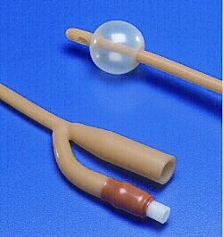 Cardinal  402712 Foley Catheter Dover 2-Way Standard Tip 5 cc Balloon 12 Fr. Silicone Elastomer Coated Latex