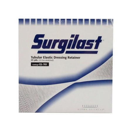 Gentell  GL701 Elastic Net Retainer Dressing Surgilast Tubular Elastic 25 Yard Size 1 White Finger / Toe / Wrist NonSterile