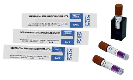 SPS Medical Supply  SCP-025 SporView Plus Sterilization Biological Indicator Kit Steam 4 Inch