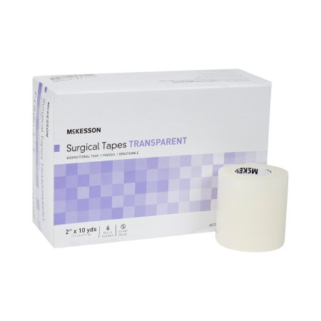 McKesson Brand 16-47220 Medical Tape McKesson Transparent 2 Inch X 10 Yard Plastic NonSterile