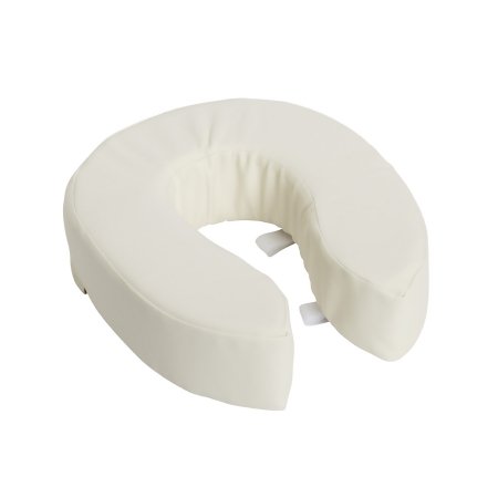 Mabis Healthcare  520-1246-1900 Toilet Seat Cushion DMI 2 Inch Height White Without Stated Weight Capacity