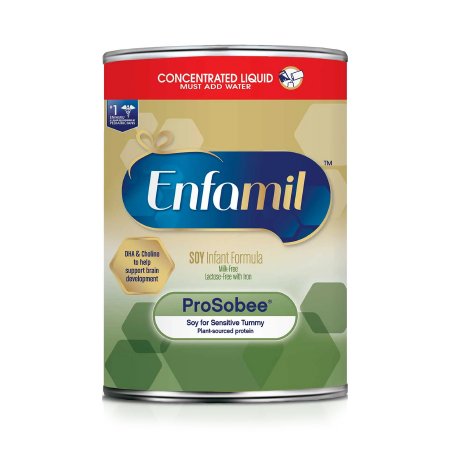 Mead Johnson 119501 Infant Formula Enfamil ProSobee 13 oz. Can Concentrate Soy Lactose Intolerance