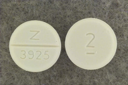 Teva  00172392560 Diazepam 2 mg Tablet Bottle 100 Tablets CIV