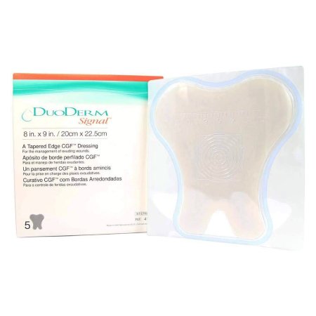 ConvaTec  410501 Hydrocolloid Dressing DuoDERM Signal 8 X 9 Inch Sacral