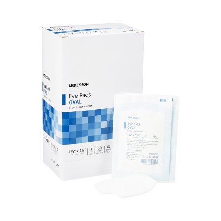 McKesson Brand 16-4281 Eye Pad McKesson 1-5/8 X 2-5/8 Inch