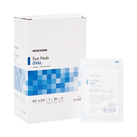 McKesson Brand 16-4282 Eye Pad McKesson 2-1/8 X 2-5/8 Inch