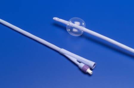 Cardinal  8887605205 Foley Catheter Dover 2-Way Standard Tip 5 cc Balloon 20 Fr. Silicone