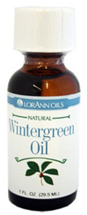 Lorann Oils  23535000505 Essential Oil Wintergreen Oil Wintergreen Flavor 1 oz.