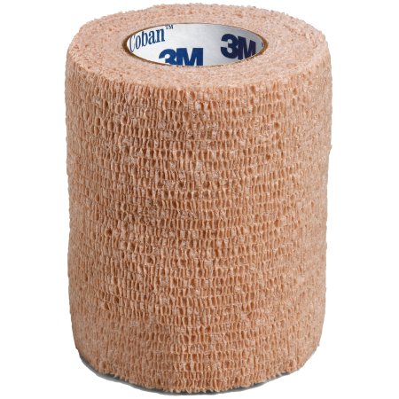 3M  1583 Cohesive Bandage 3M Coban 3 Inch X 5 Yard Self-Adherent Closure Tan NonSterile Standard Compression