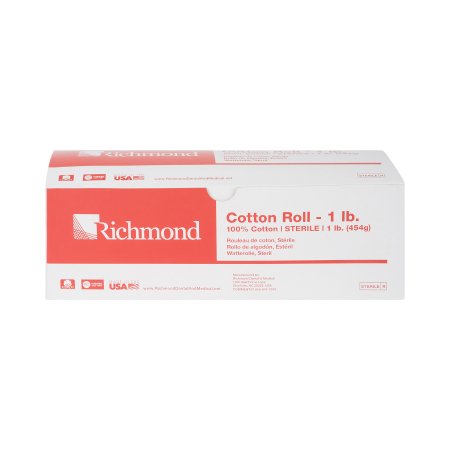 Richmond Dental Company  1098403 Bulk Rolled Cotton McKesson 12 Inch X 3-3/5 Yard 1 per Pack Sterile Roll Shape