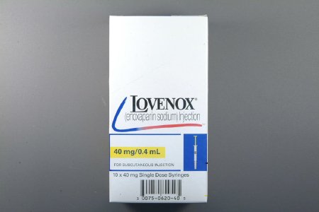 Aventis Pharmaceuticals  00075062040 Lovenox Enoxaparin Sodium, Preservative Free 40 mg / 0.4 mL Injection Prefilled Syringe 0.4 mL