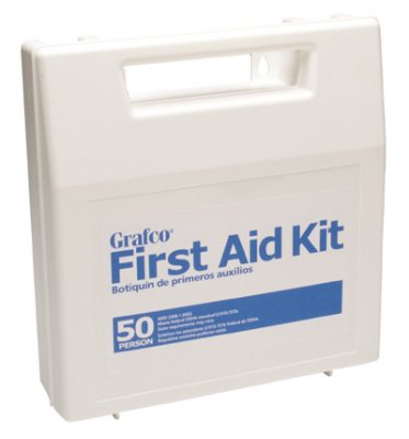 Graham-Field  1799-50P First Aid Kit Grafco 50 Person Weatherproof / Plastic Case