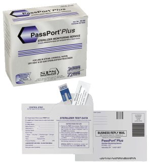 SPS Medical Supply  PP-052 PassPort Plus Sterilizer Monitoring Mail-In Service Steam / EO Gas / Dry Heat / Chemical Vapor