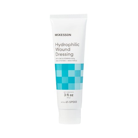 McKesson Brand 61-SPD03 Hydrophilic Wound Dressing McKesson 3 oz. Gel / Amorphous NonSterile