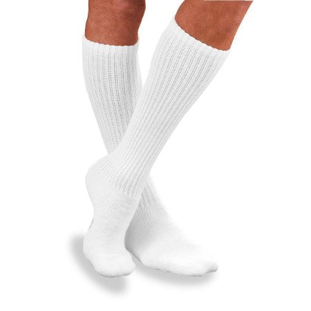 BSN Medical 110831 Diabetic Compression Socks JOBST Sensifoot Knee High Small White Closed Toe