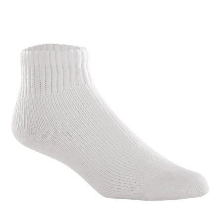 BSN Medical 110837 Diabetic Compression Socks JOBST Sensifoot Crew Medium White Closed Toe