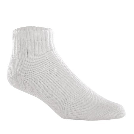 BSN Medical 110839 Diabetic Compression Socks JOBST Sensifoot Crew X-Large White Closed Toe