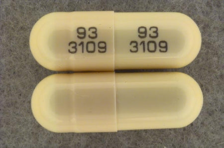 Teva  00093310953 Amoxicillin 500 mg Capsule Bottle 50 Capsules