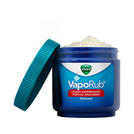 Procter & Gamble  37000054406 Chest Rub Vicks VapoRub 4.8% - 1.2% - 2.6% Strength Ointment 6 oz.