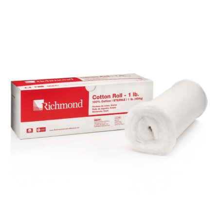 Richmond Dental Company  1098401 Bulk Rolled Cotton McKesson 12 Inch X 3-3/5 Yard 25 per Case NonSterile Roll Shape