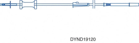 Medline  DYND19122 Cysto-Bladder Irrigation Set 0.28 Inch ID 90 Inch 2 Lead