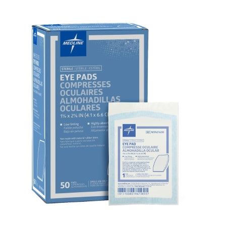 Medline  NON21600 Eye Pad 1-5/8 X 2-5/8 Inch