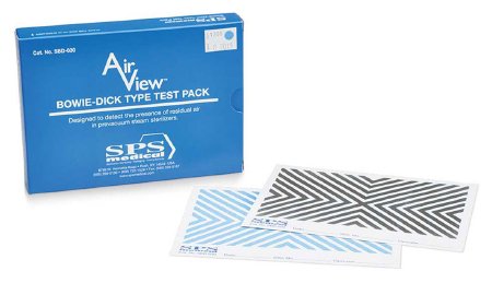 SPS Medical Supply  SBD-030 AirView Sterilization Bowie-Dick Test Pack Steam 4-5/8 X 6-1/4 Inch