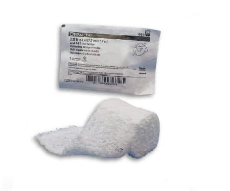 Cardinal  441100 Fluff Bandage Roll Dermacea 2-1/4 Inch X 3 Yard 1 per Pouch Sterile 6-Ply Roll Shape