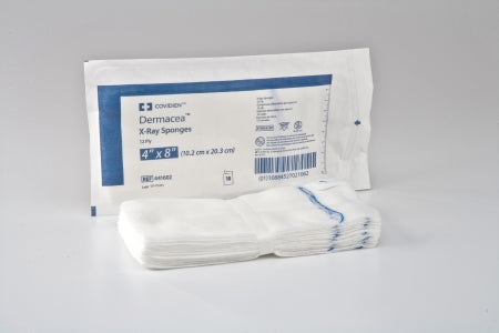 Cardinal  441602 Gauze Sponge Dermacea 4 X 8 Inch 10 per Pack Sterile 12-Ply Rectangle