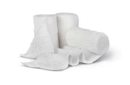 Medline  NON27496 Fluff Bandage Roll Bulkee Lite 2 Inch X 3-1/2 Yard 1 per Pack Sterile 3-Ply Roll Shape