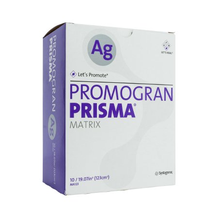 3M Systagenix/KCI  MA123 Silver Collagen Dressing 3M Promogran Prisma Matrix 19.1 Square Inch Hexagon Sterile