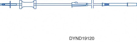 Medline  DYND19120 Cysto-Bladder Irrigation Set 0.19 Inch ID 90 Inch 1 Lead