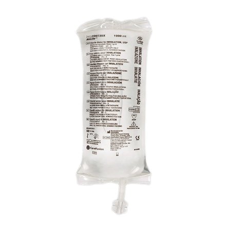 Vyaire Medical  2D0735X AirLife Respiratory Therapy Solution Sterile Water Solution Flexible Bag 1,000 mL