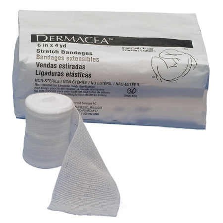 Cardinal  441507 Conforming Bandage Dermacea 6 Inch X 4 Yard 1 per Pack Sterile 1-Ply Roll Shape