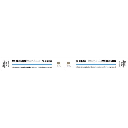 McKesson Brand 73-SIL250 McKesson Sterilization Chemical Indicator Strip Steam 8 Inch