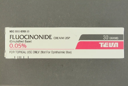 Teva  00093026330 Fluocinonide 0.05% Cream Tube 30 Gram