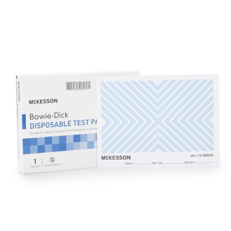 McKesson Brand 73-SBD030 McKesson Sterilization Bowie-Dick Test Pack Steam