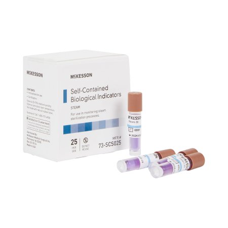 McKesson Brand 73-SCS025 McKesson Sterilization Biological Indicator Vial Steam