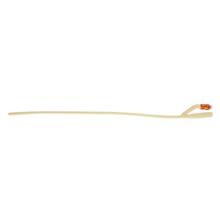 Medline  DYND11756 Foley Catheter Medline 2-Way Standard Tip 10 cc Balloon 16 Fr. Silicone Coated Latex