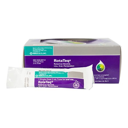 Merck  00006404741 RotaTeq Rotavirus Vaccine Indicated for People 6 to 32 Weeks of Age Solution Single-Dose Tube 2 mL