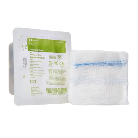 Cardinal  7317-- Gauze Sponge Visitec 4 X 4 Inch 10 per Tray Sterile 16-Ply Square