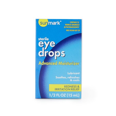 McKesson Brand 49348069729 Eye Lubricant sunmark 0.5 oz. Eye Drops