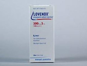 Aventis Pharmaceuticals  00075062603 Lovenox Enoxaparin Sodium 100 mg / mL Injection Multiple-Dose Vial 3 mL